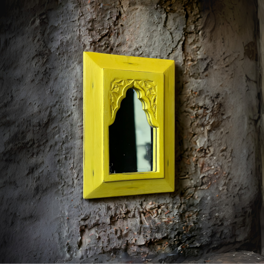 Vintage Carved Mirror