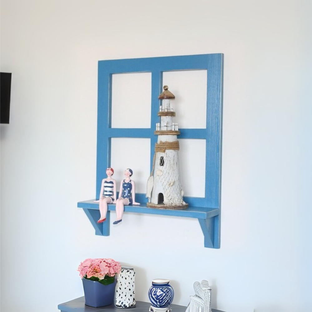 Vibrant Window Wall Shelf