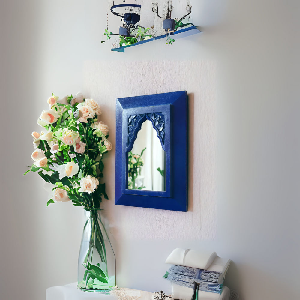 Vintage Carved Mirror