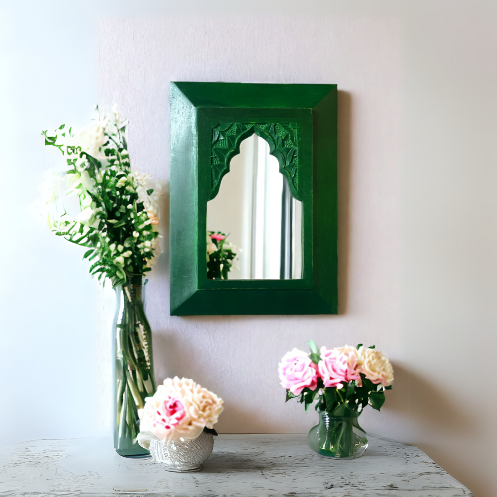Vintage Carved Mirror