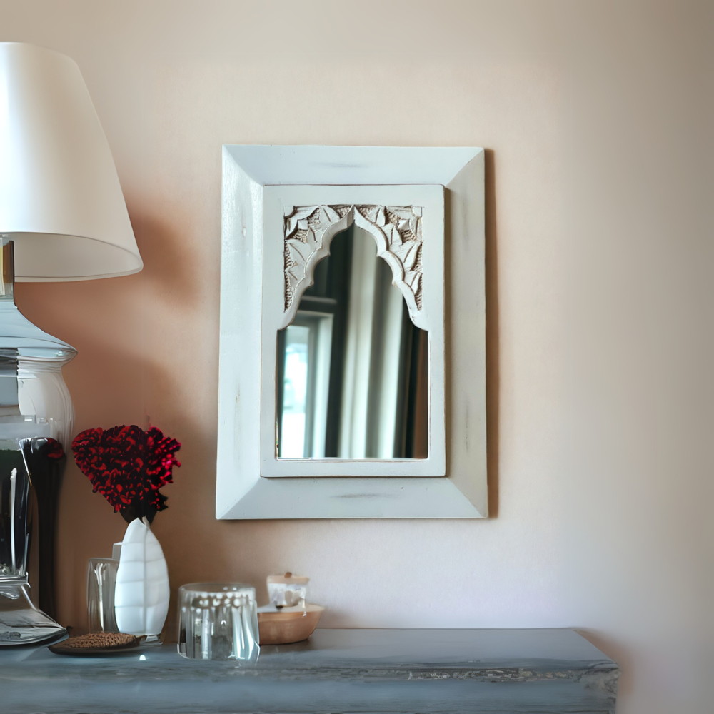 Vintage Carved Mirror