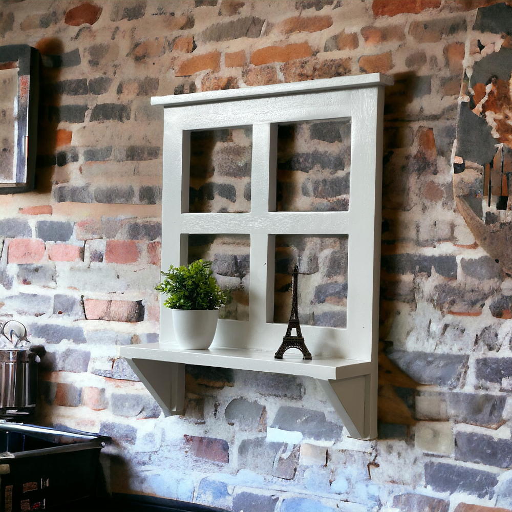 Vibrant Window Wall Shelf