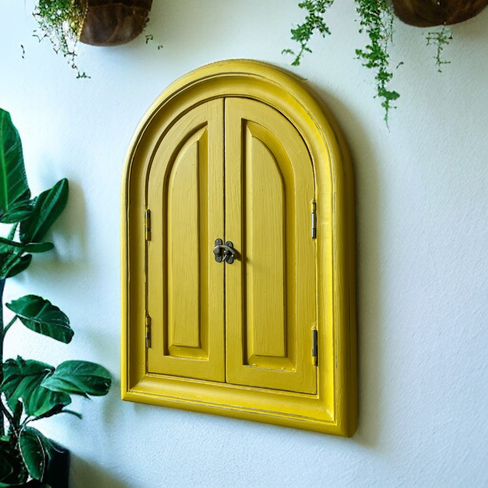 Arched Window Mirror