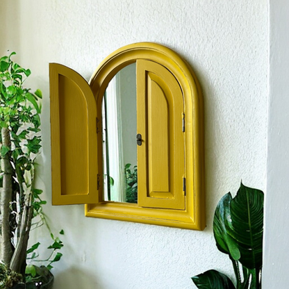 Arched Window Mirror