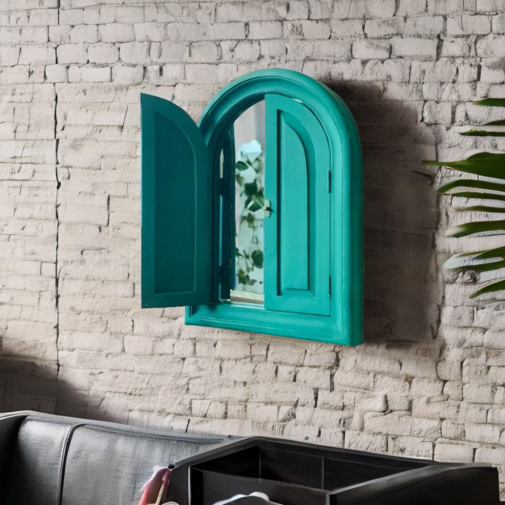 Arched Window Mirror