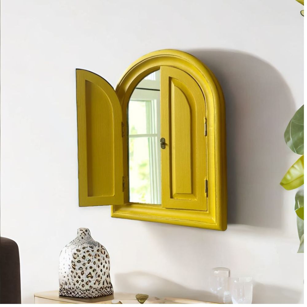 Arched Window Mirror