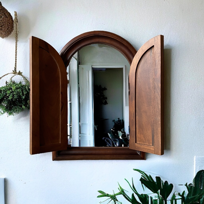 Arched Window Mirror