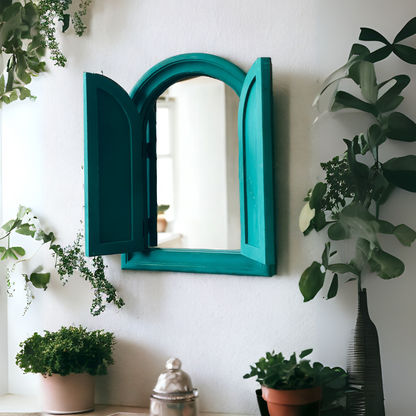 Arched Window Mirror