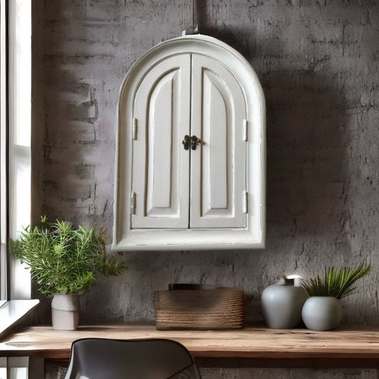 Arched Window Mirror